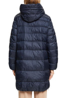 Casual Puffer Coat - Navy