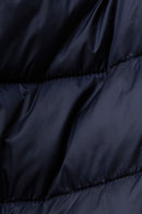 Casual Puffer Coat - Navy