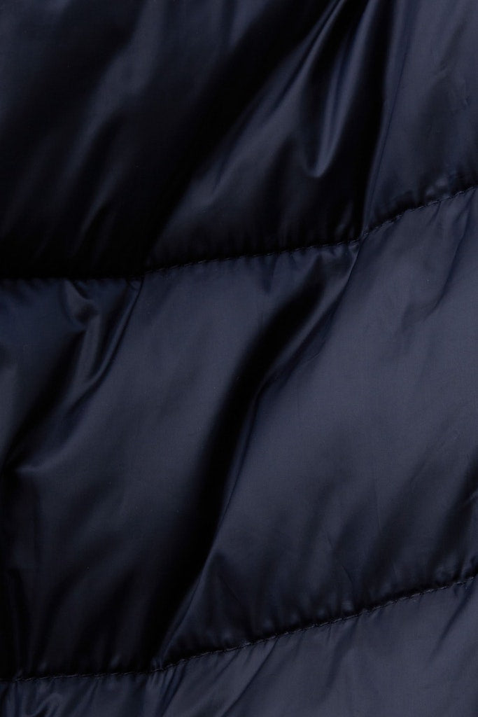 Casual Puffer Coat - Navy
