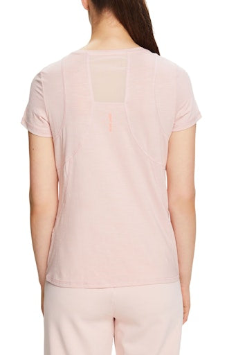 Mesh T-Shirt - Begonia Pink
