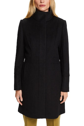 Wool Coat - Black