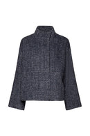 Casual Structure Boxy Jumper - Navy
