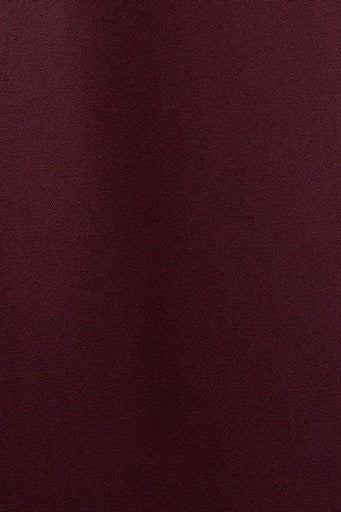 Wide Leg Trouser - Aubergine