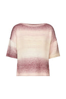 Round Neck Jumper - Aubergine