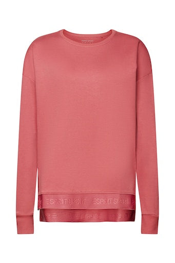 Round Neck Sweatshirt - Blush