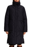 Casual Puffer Coat - Black