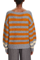 Round Neck Jumper - Medium Grey