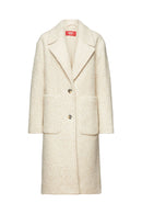 Casual 2 Tone Coat - Sand