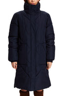 Casual Puffer Coat - Navy