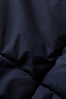 Casual Puffer Coat - Navy