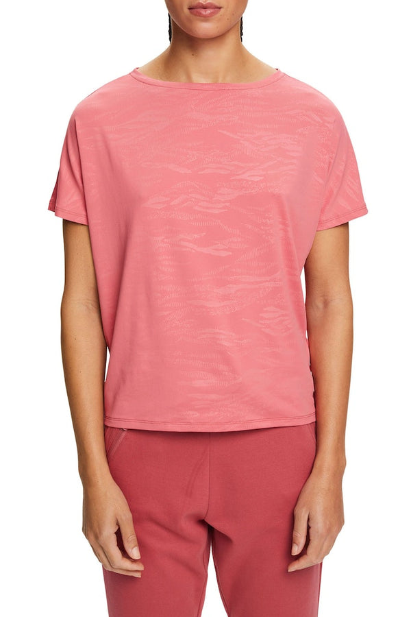 Round Neck T-Shirt - Blush