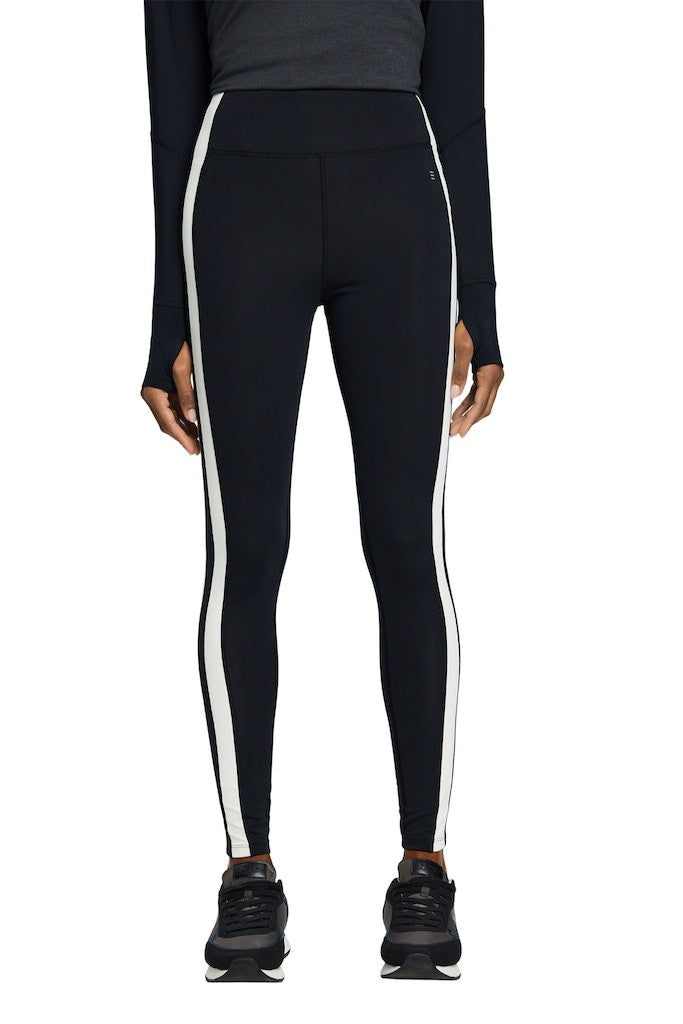 Side Panel Leggings - Black