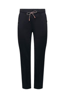 Zip Pocket Track Bottoms - Black