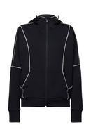 Zipped Hoodie - Black