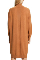 Casual Round Neck Jumper - Caramel