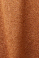 Casual Round Neck Jumper - Caramel