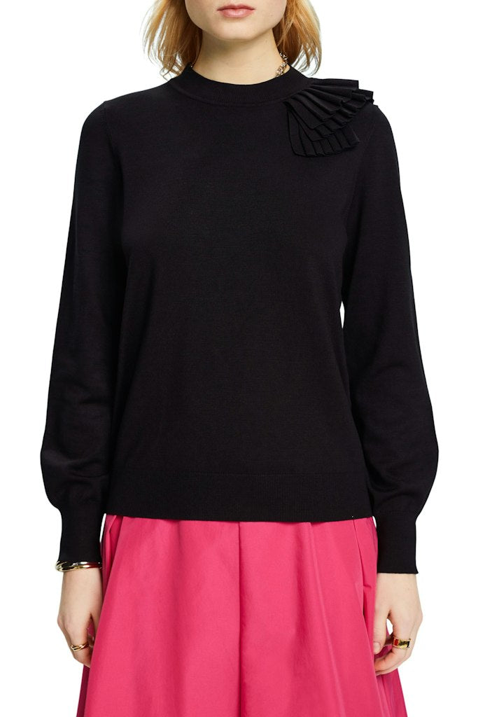 Jacquard Jumper - Black