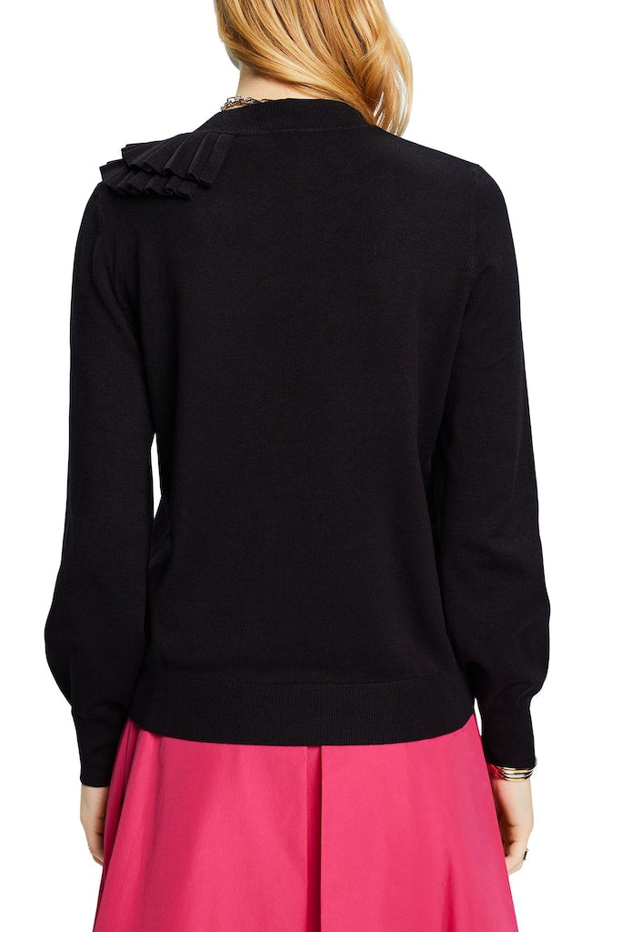 Jacquard Jumper - Black