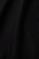 Round Neck Jumper - Black