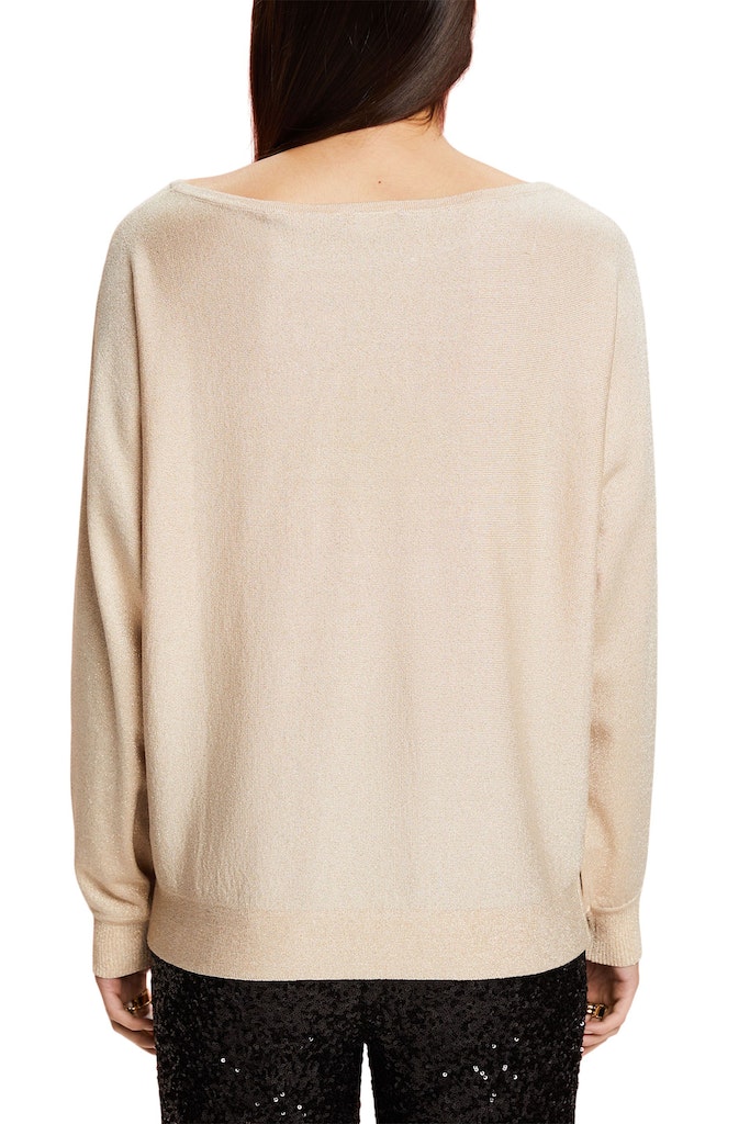 Round Neck Jumper - Gold