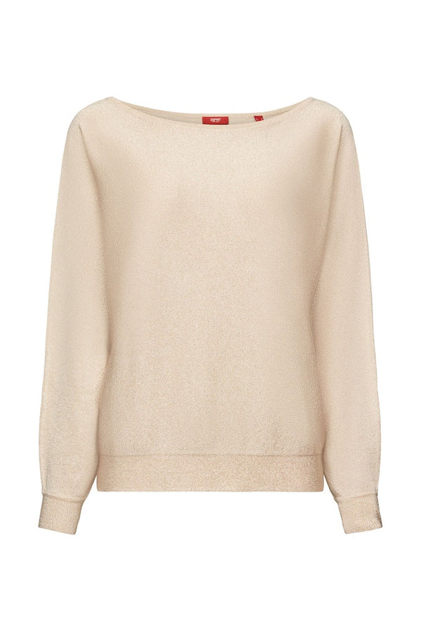 Round Neck Jumper - Gold