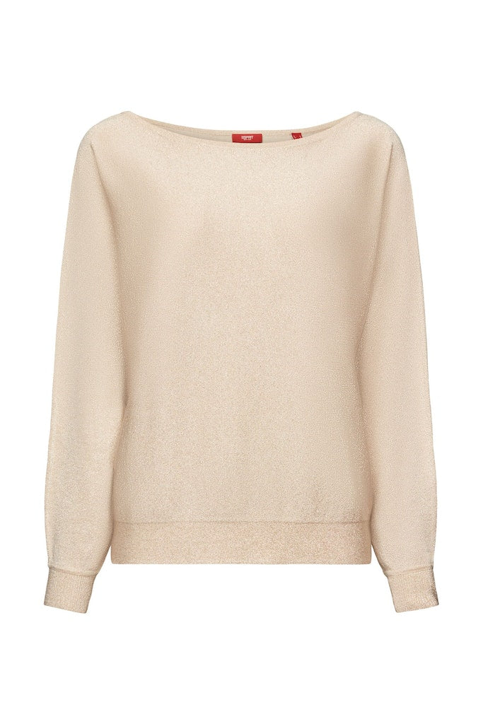 Round Neck Jumper - Gold