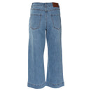 Etta Wide Leg Crop Jean - Light Wash