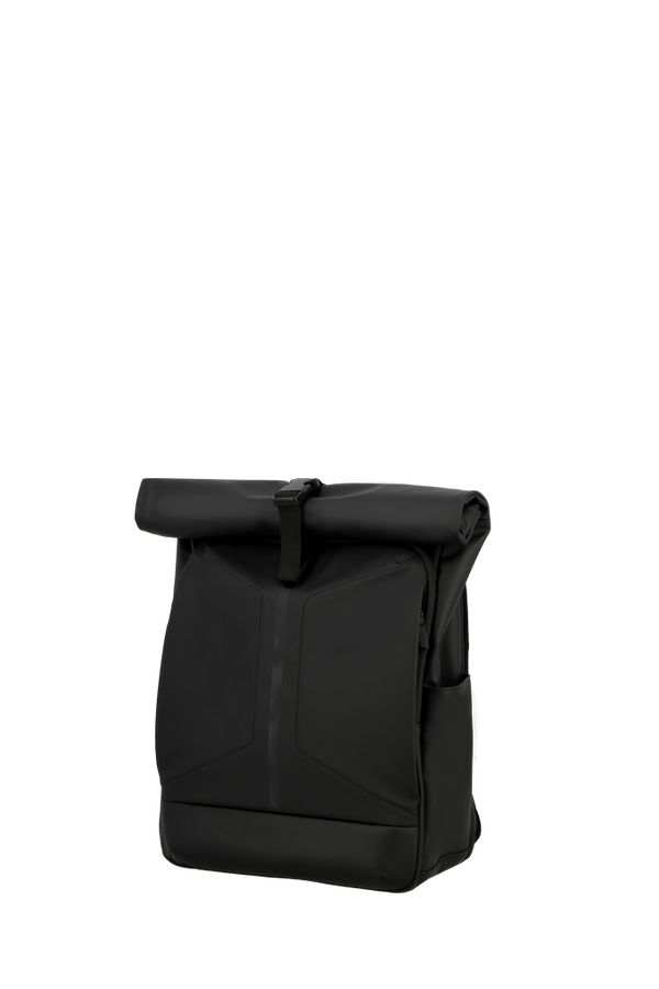 Obsidian Backpack Rolltop - Black