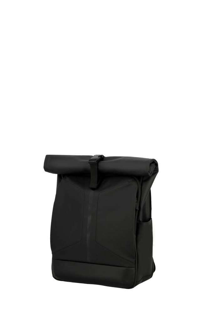 Obsidian Backpack Rolltop - Black