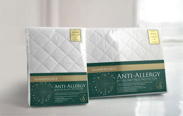 Anti-Allergy Quilted Pillow Protector - Large