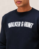 Applique Sweatshirt - Navy