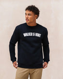 Applique Sweatshirt - Navy