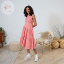 Effie Dress - Coral