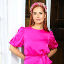 Ellya Dress - Magenta