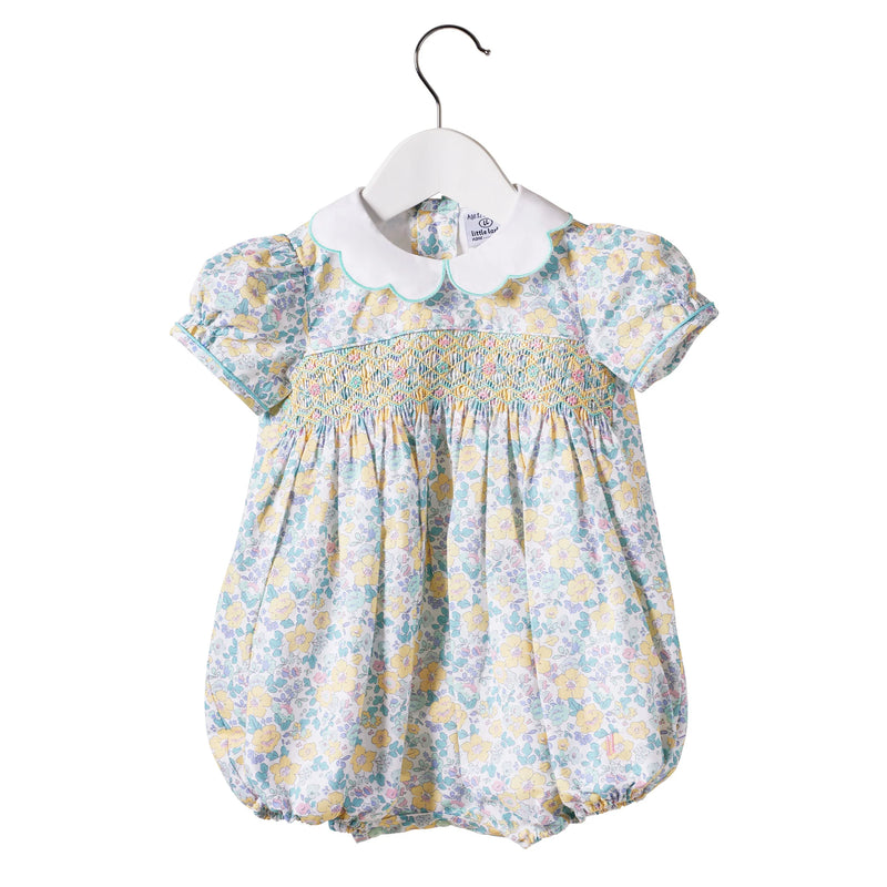 Elodie Romper - Blue Aqua