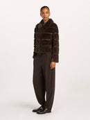 Elsie Jacket - Dark Chocolate