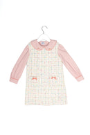 Emilia Pinafore Set - Cream