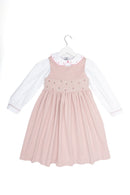 Emma Pinafore Set - Pink