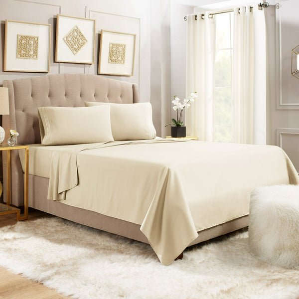 Percale Sheet Set - Cream
