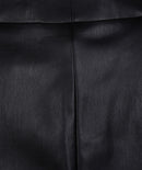 PU Pencil Skirt - Black