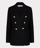 Boucle Blazer - Black
