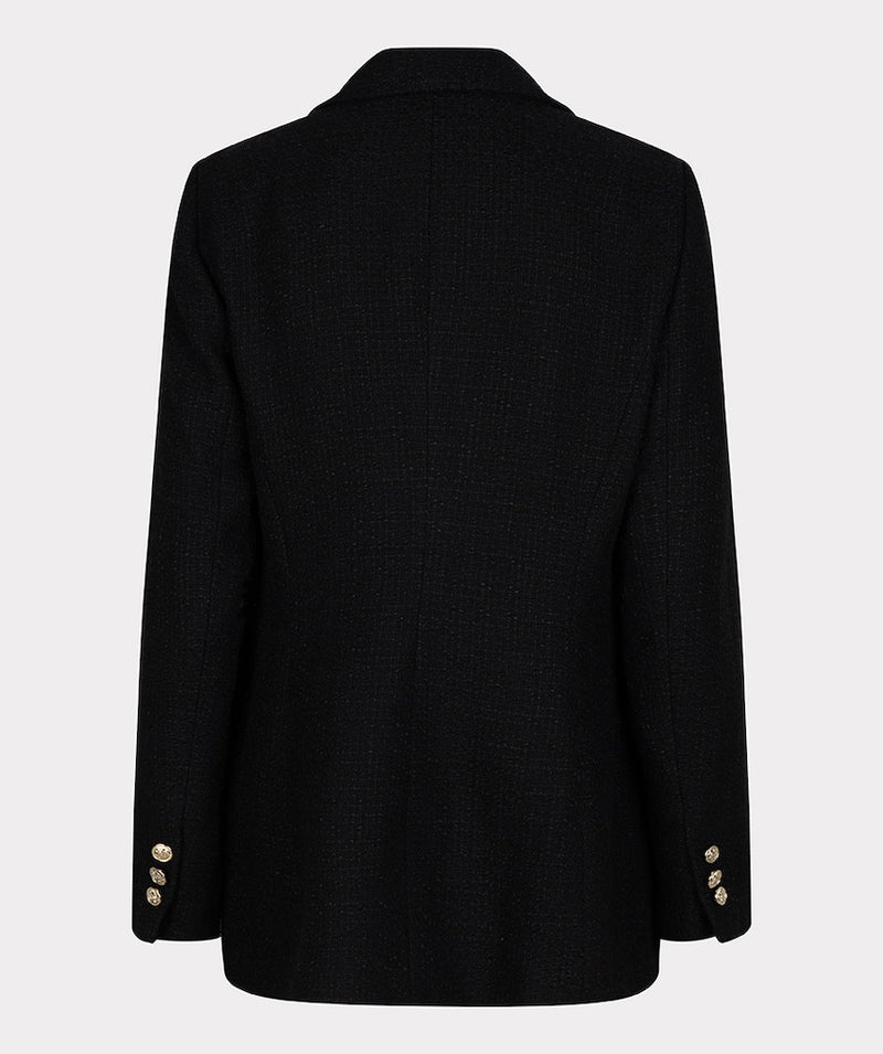 Boucle Blazer - Black