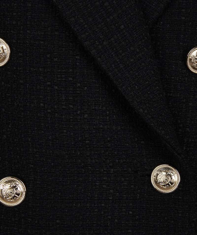 Boucle Blazer - Black