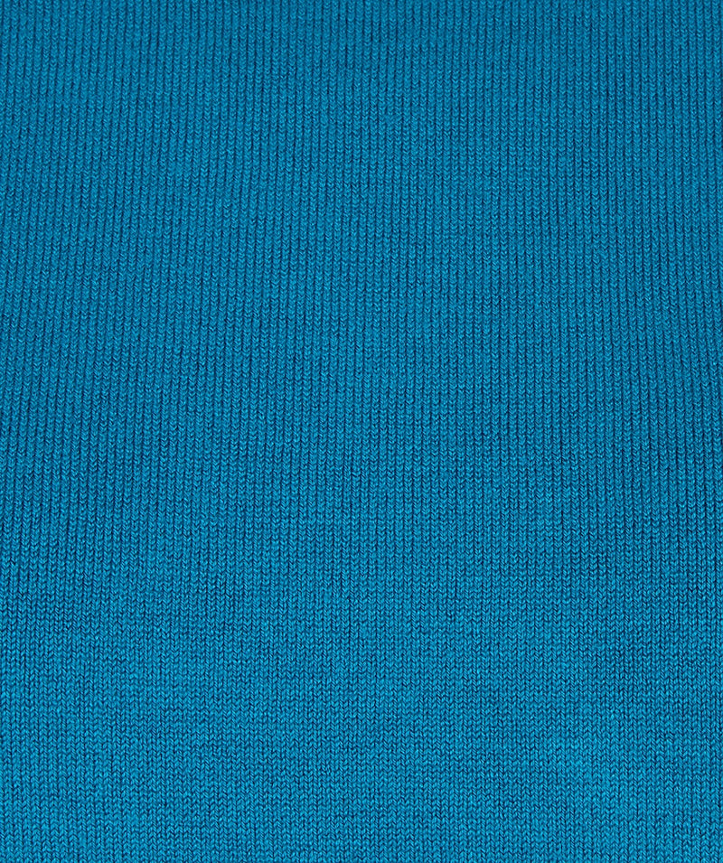 Boxy Round Neck Jumper - Petrol