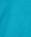 V Neck Jumper - Peacock Blue