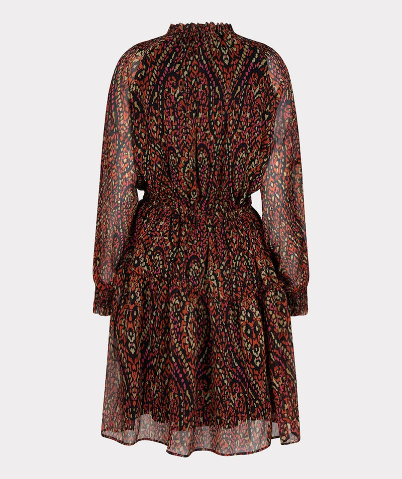 Chiffon Print Dress - Print