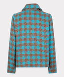 Pied De Poule Blazer - Print