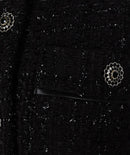 Tweed Jacket - Black