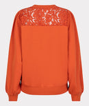Lace Jumper - Pumpkin