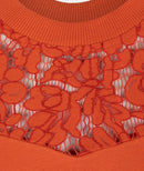 Lace Jumper - Pumpkin